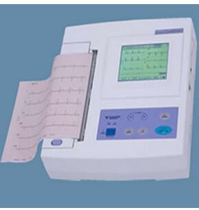 福田十二导自动分析心电图机fx-7402